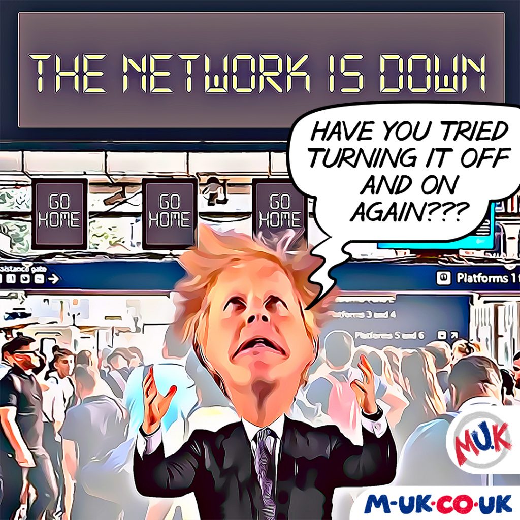 Train strike strife